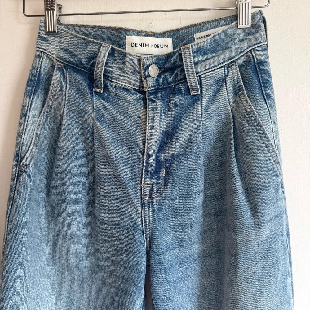 Denim Forum The Belinda Wide Leg Jeans - Picture 8 of 10